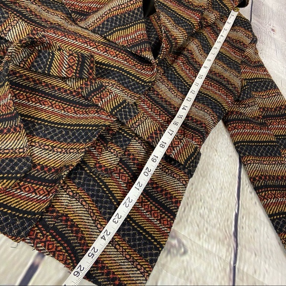 Jack by bb Dakota Southwestern tie waist jacket - Picture 7 of 10